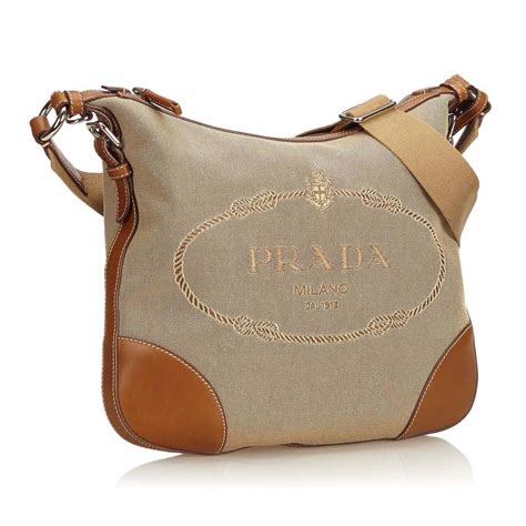 prada bag crossbody sale|Prada brown studded crossbody bag.